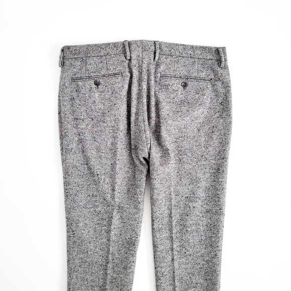 NEW Cashmere Wool Jetsetter Tweed Bonobos Robert Noble Slim Pants Mens 35 - Picture 10 of 14